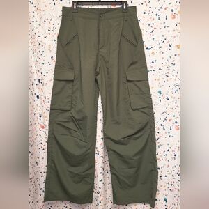 Women's Cargo Pants Large Tall Wide Leg